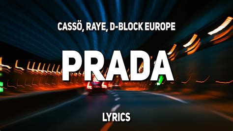 i want fendi i want prada lyrics|Prada (feat. cassö & RAYE) D.